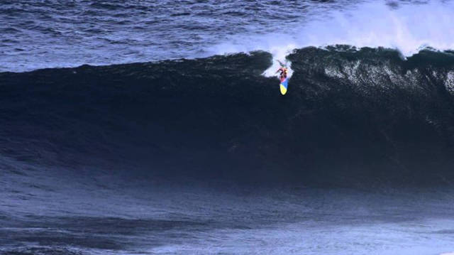 The highest recorded wave ever surfed was said to be as tall as a 10-story building.
No thanks.