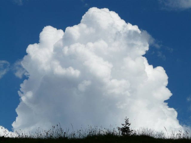 At any given time, clouds cover roughly 60 percent of earth.