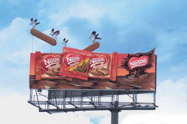 nestle billboard - Nestle Nestle Nestle Nestl