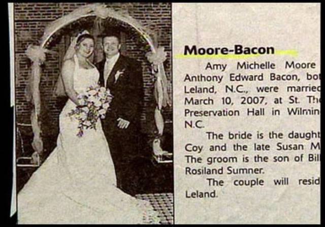 Hilariously Awkward Wedding Name Combinations