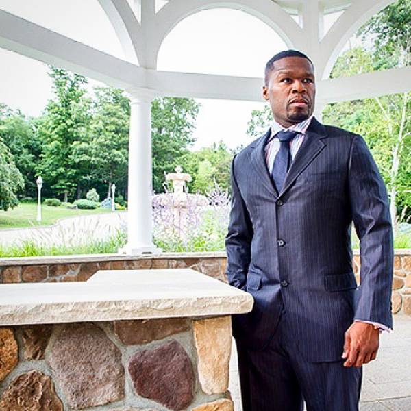 50 Cent's mansion has also served as the backdrop to a number of his Instagram posts, such as this one, where he looks wistfully into the distance while standing in a gazebo.