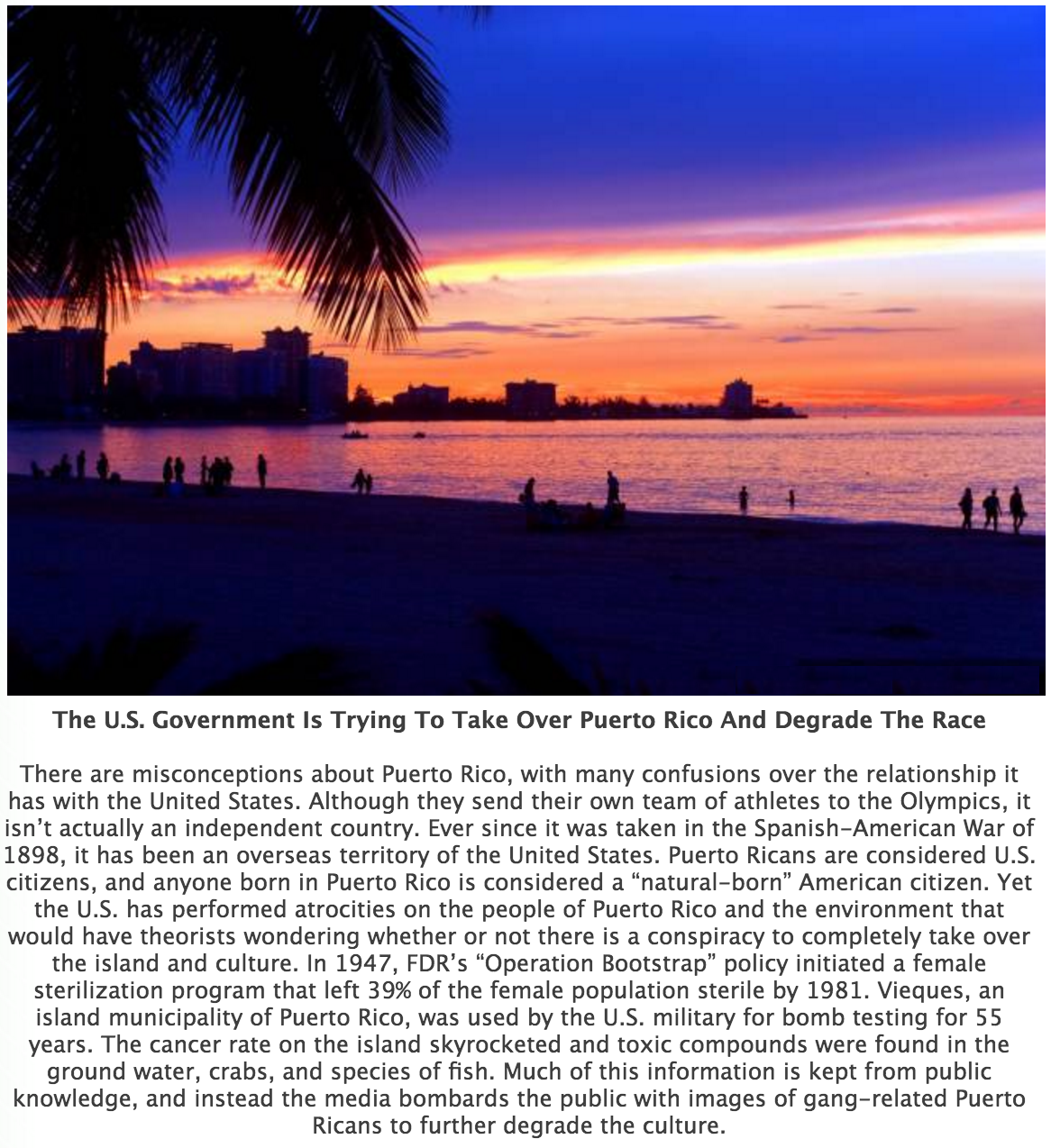 san juan puerto rico sunset - The U.S. Government is Trying To Take Over Puerto Rico And Degrade The Race There are misconceptions about Puerto Rico, with many confusions over the relationship it has with the United States. Although they send their own te