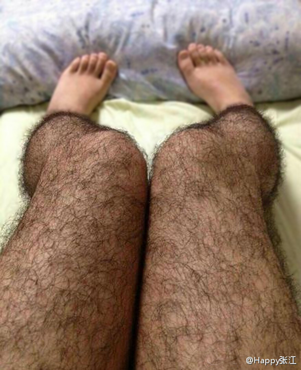 HAIRY STOCKINGS: This hairy stockings are designed in china, and it helps women to keep perverts away from them.