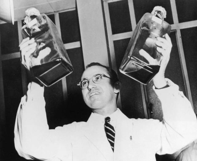 When asked who owned the patent on the polio vaccine, Jonas Salk said, "Well, the people. There is no patent. Could you patent the sun?"