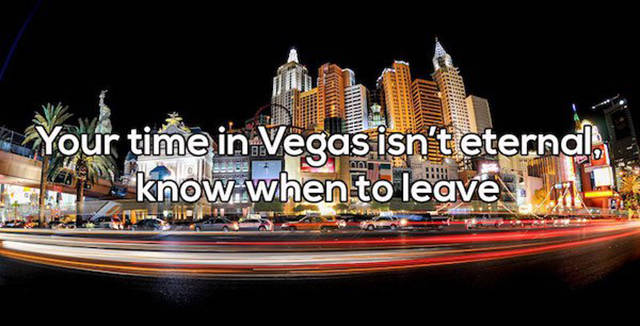 Useful Hints & Rules When You're At Las Vegas