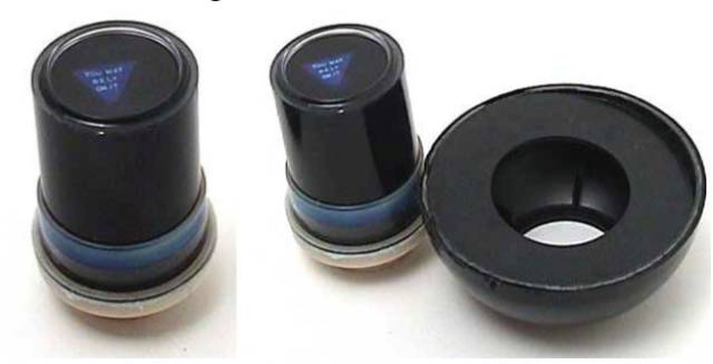 This is what the inside of a Magic 8 Ball looks like:
