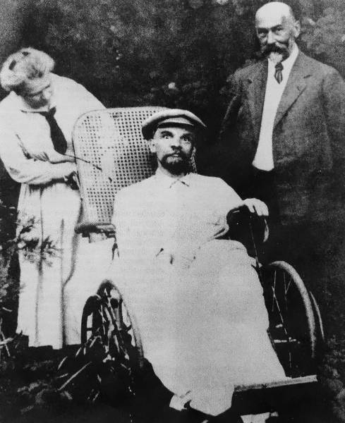 Vladimir Lenin's Last Photo. He Had Had Three Strokes At This Point And Was Completely Mute, 1923