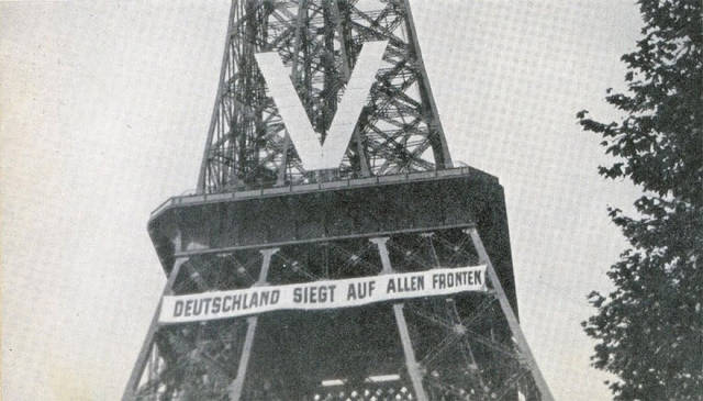 The Eiffel Tower During The Nazi Occupation, 1940