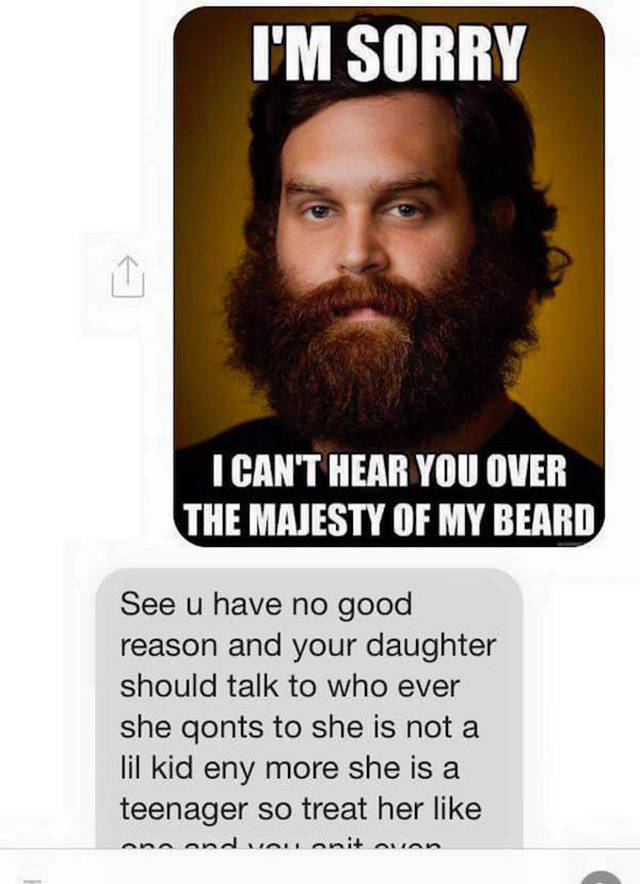 Dad Destroys His Daughter's Annoying Ex Over Text
