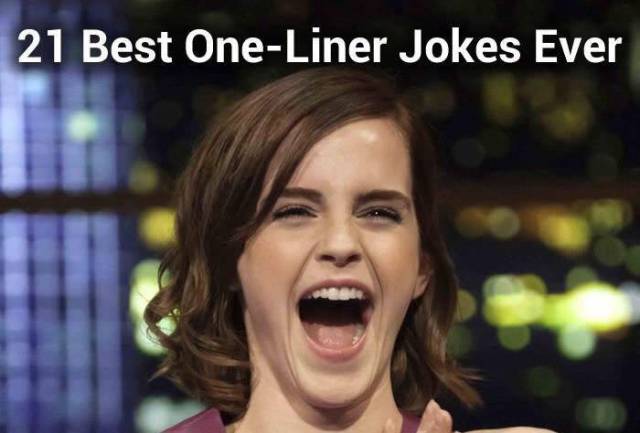 21 Best One-Liner Jokes Ever