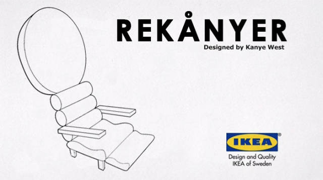 ikea kanye west - Reknyer Designed by Kanye West Ikea Design and Quality Ikea of Sweden