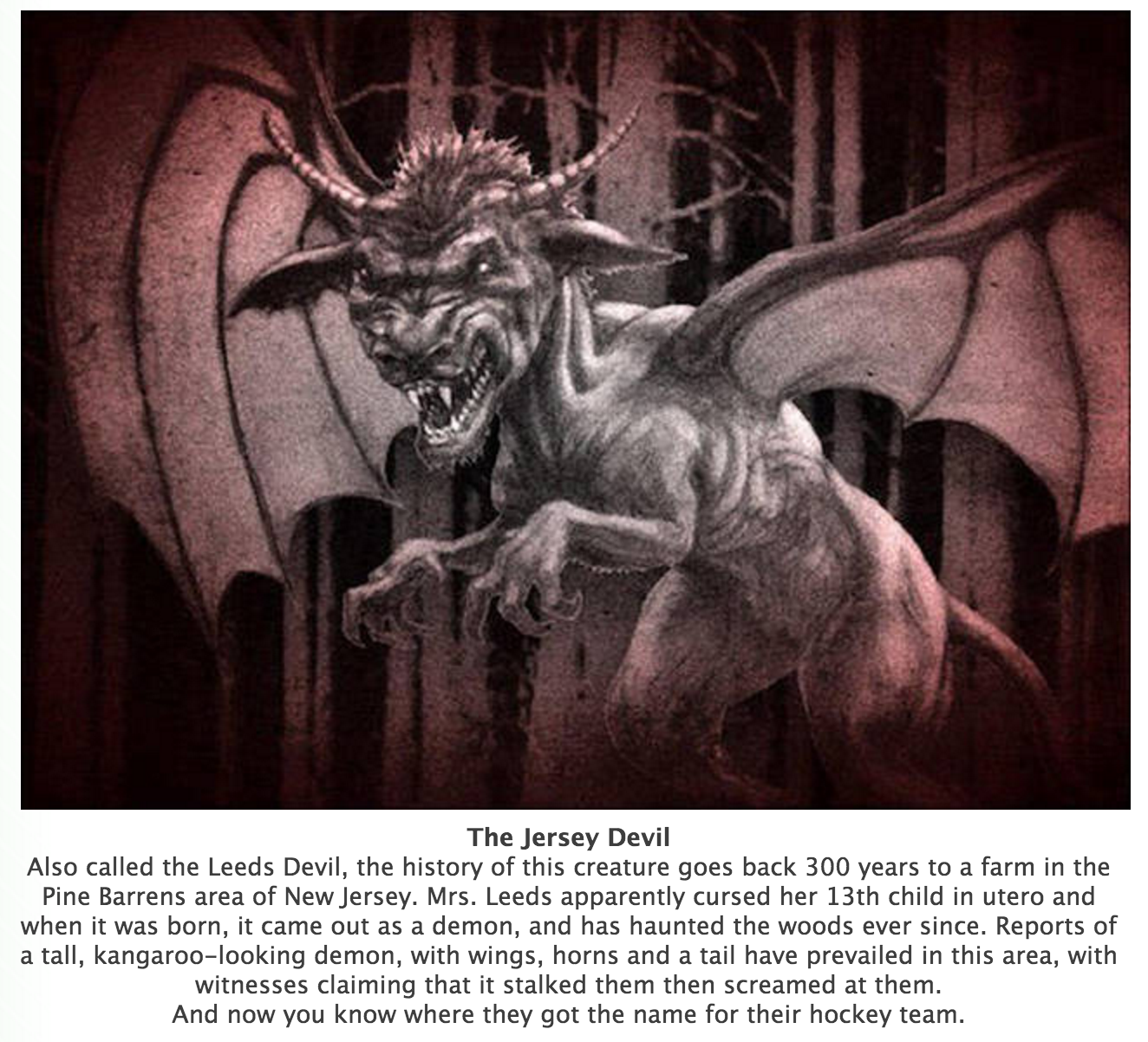 The Freakiest North American Monster Myths