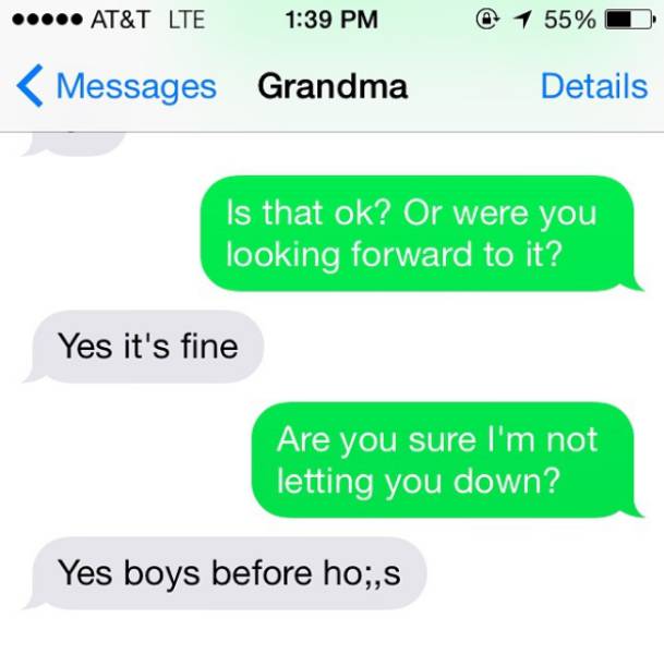 Grandparents That Are Struggling With Texting