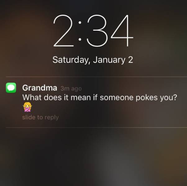 Grandparents That Are Struggling With Texting