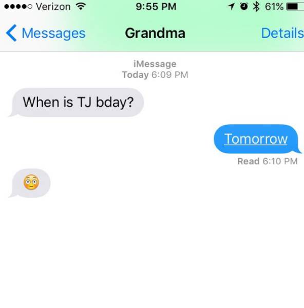 Grandparents That Are Struggling With Texting