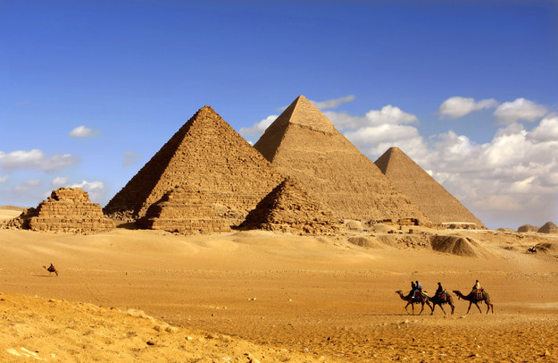 5. Oh, and you’ve always pictured the pyramids out in the middle of the desert, haven’t you?