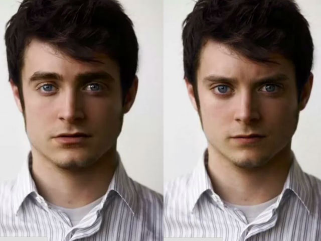 15. Here’s a composite to prove that Elijah Wood and Daniel Radcliffe are almost definitely the same person. Have you ever seen them in the same movie or show together?