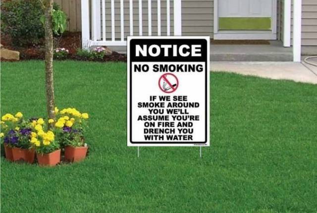 Hilarious, Awesome, & Savage Yard Signs