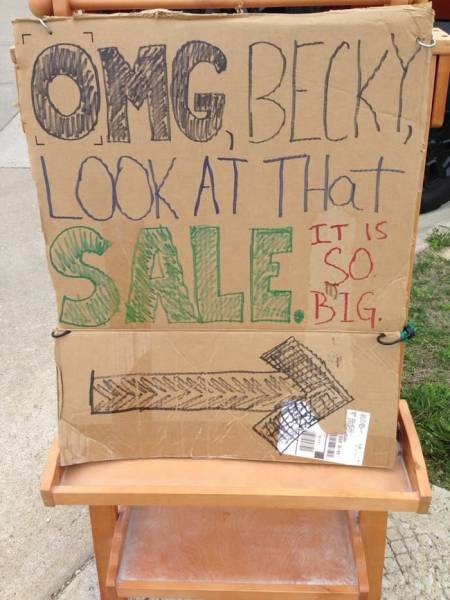 Hilarious, Awesome, & Savage Yard Signs