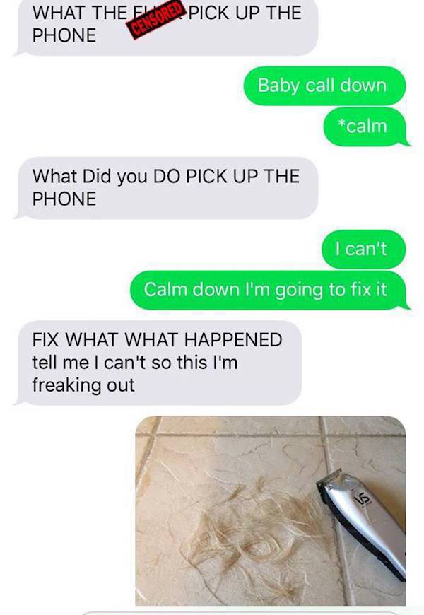 Father And Son Troll The Hell Out Of Mom While She's Away