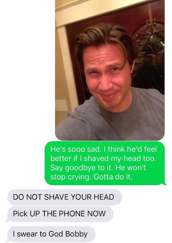 Father And Son Troll The Hell Out Of Mom While She's Away