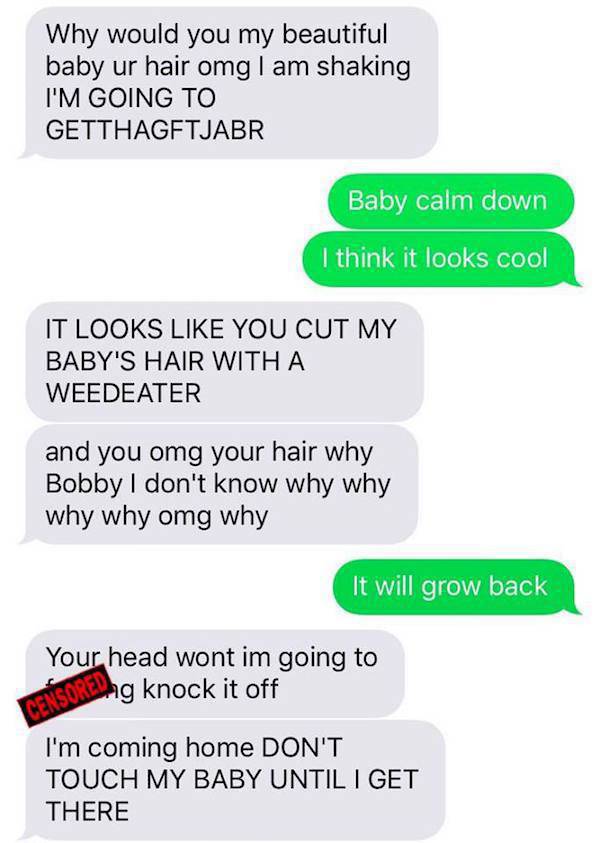 Father And Son Troll The Hell Out Of Mom While She's Away