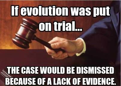 hand - If evolution was put on trial... The Case Would Be Dismissed Because Of Alack Of Evidence