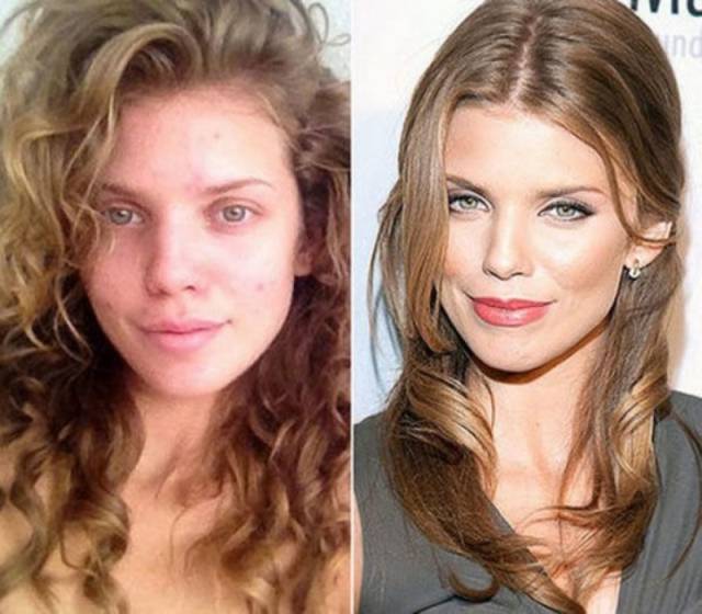 celebs before and after makeup - Ia