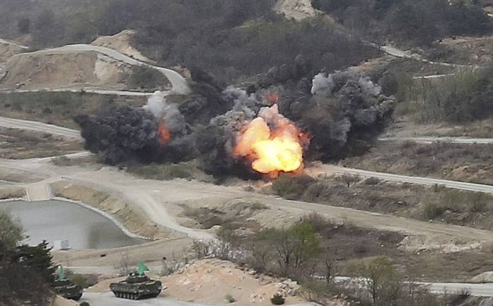 North Korea's Largest Artillery Drill To Date