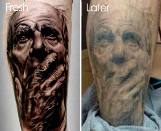 Tattoos Aren't Beautiful Forever