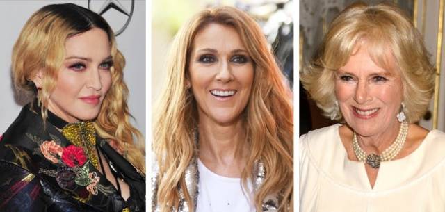 Madonna, Celine Dion, and Camilla, Duchess of Cornwall: Both singers, Madonna and Celine Dion, are related to the second spouse of Prince Charles, Camilla Parker. They all have a common ancestor: a French carpenter by the name of Zacharie Cloutier. Maybe that’s exactly the secret of the seemingly eternal youth and beauty of these ladies?
