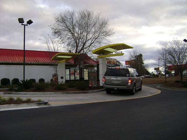 70% of McDonald's orders are at the Drive-Thru.
Having a lunch break and don’t feel like getting out of your car? You’re not alone; according to one study, 70% of people order their food through McDonald’s drive-thru.