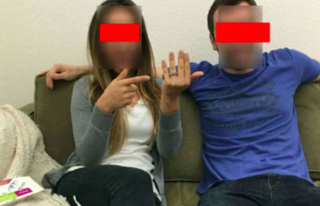 Picture Reveals The Real Reason This Couple Is Getting Married