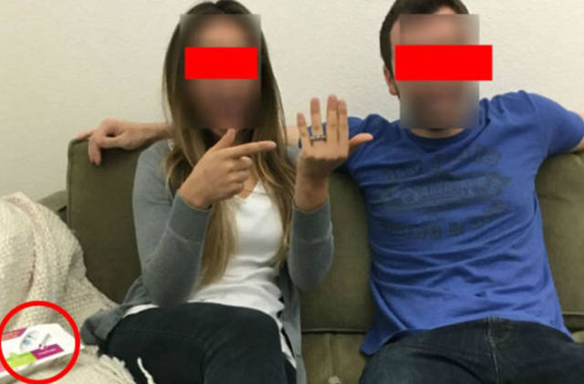 Picture Reveals The Real Reason This Couple Is Getting Married