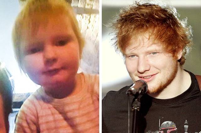 This 2-year-old girl looks just like Ed Sheeran.