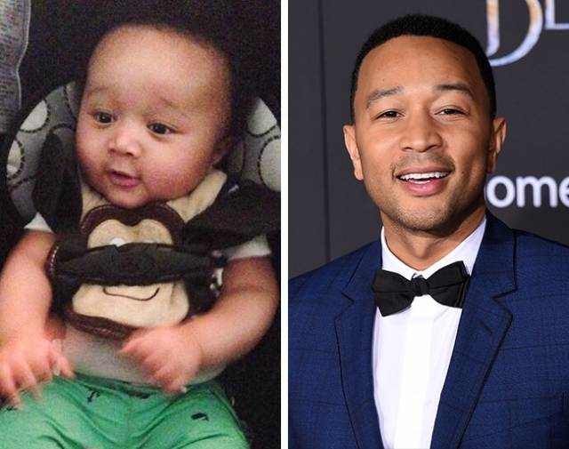 This little bro looks way too similar to the Grammy-award winner John Legend.