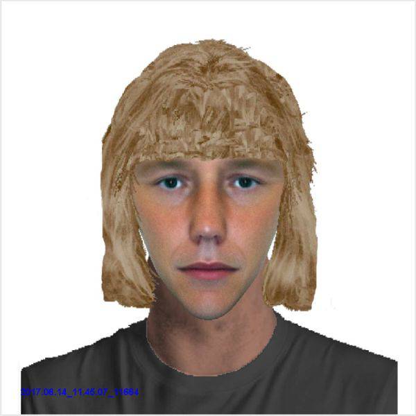 Worst e-fit or sketch artist drawing of a suspect in the history of mankind by Lincolnshire Police