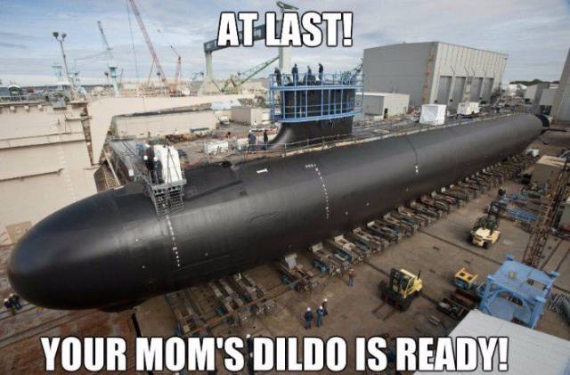 virginia class submarine - At Last! Your Mom'S Dildo Is Ready!