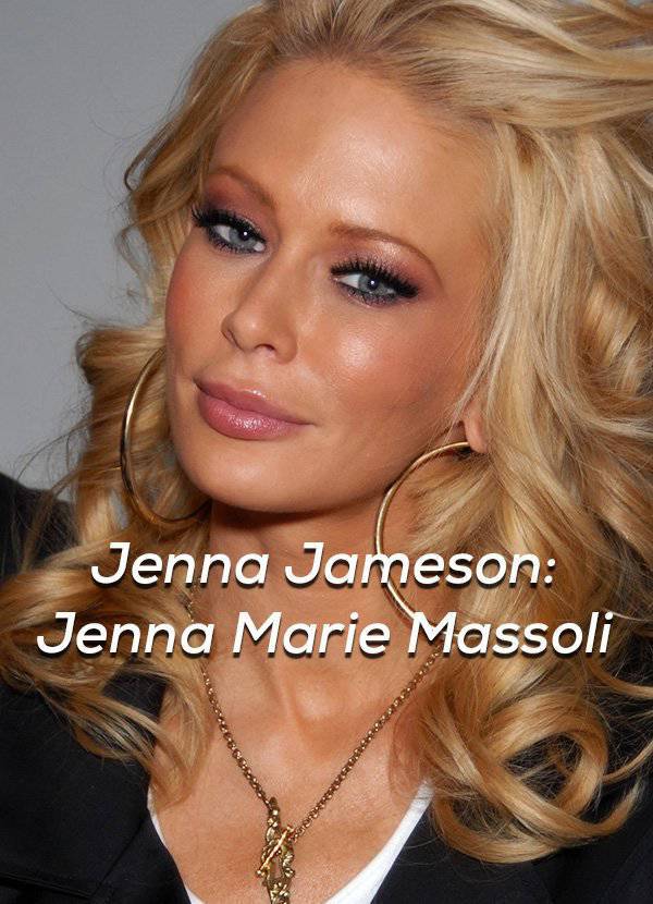 pornography actresses - Jenna Jameson Jenna Marie Massoli