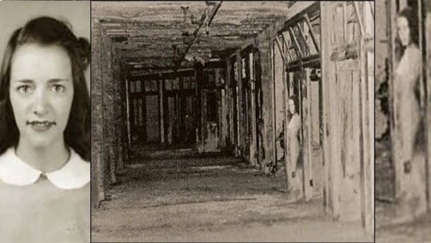 Waverly Hills Sanitarium: This insane asylum is supposedly a hotspot for the paranormal. The above photo is supposedly that of Mary Lee, one of the nurses who had worked there.
