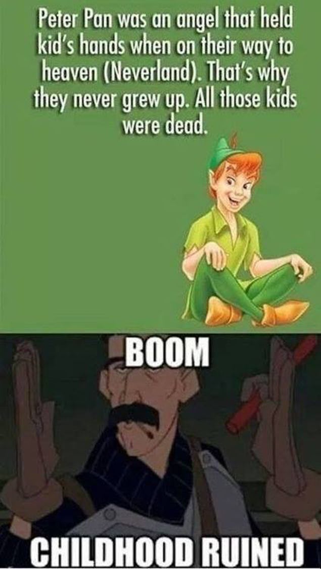 The truth about Peter Pan.