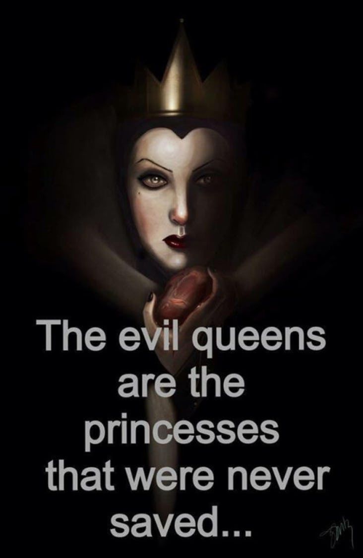 Ever wonder why the queens are so evil and have no husband?