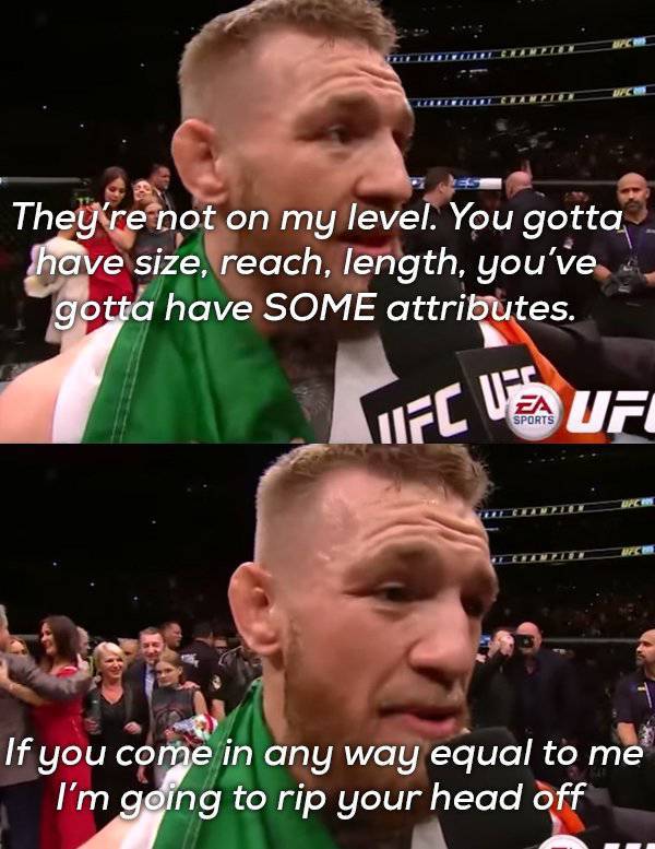 Conor McGregor Has One Loud Mouth