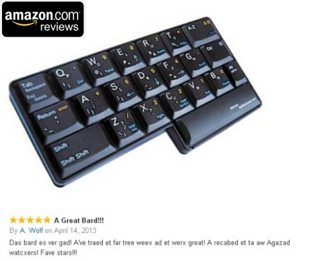 amazon half keyboard