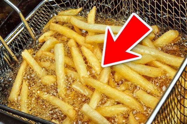 French fries contain 19 ingredients. The legendary flavor of fast food French fries is achieved by mixing around 20 ingredients. Potatoes are the basic one. The other 18 are some fats, additives, and flavor enhancers, making this food not completely harmless.