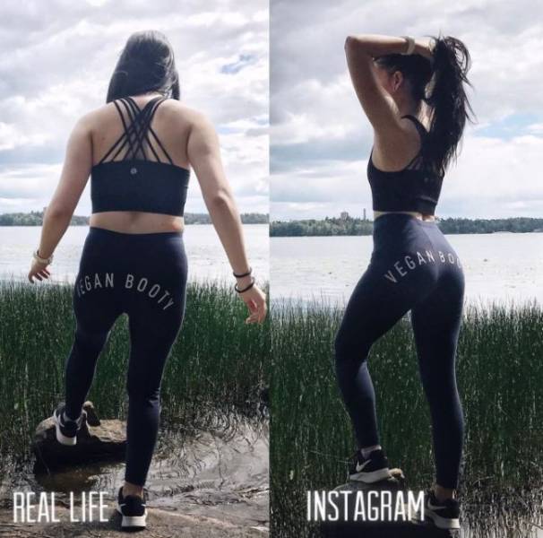 Chick Shows Why You Should Never Trust Instagram