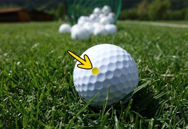 Dimples on golf balls - The first golf balls were absolutely smooth. With time, however, golf players realized by trial and error that the balls with the best properties were old, scuffed, and cracked ones. So they kept using the same old balls for years. Manufacturers noticed this tendency and started producing artificially aged dimpled balls.