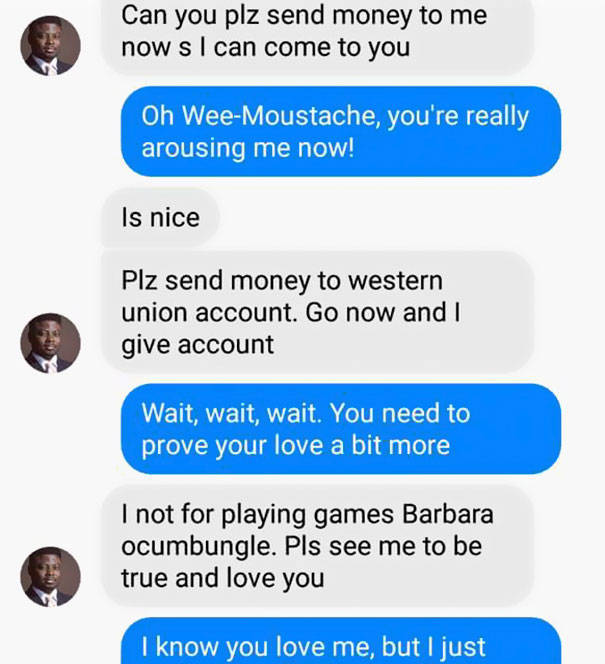 Scammer Gets Trolled Hard By Lady