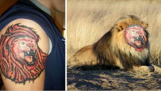 bad tattoos photoshopped into reality