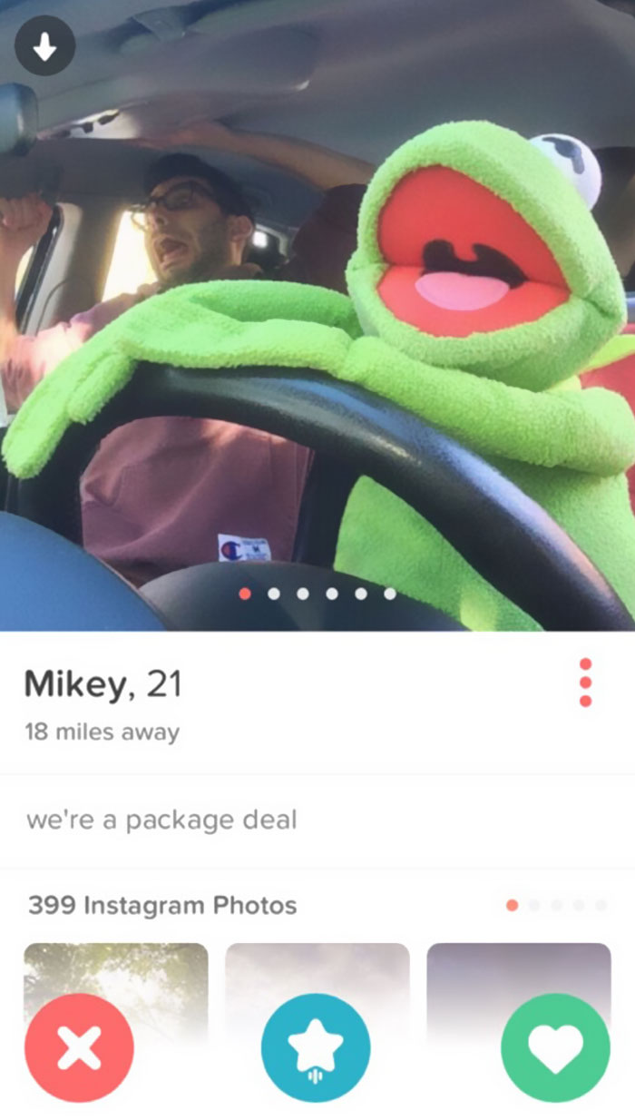 meme funny profile - Mikey, 21 18 miles away we're a package deal 399 Instagram Photos